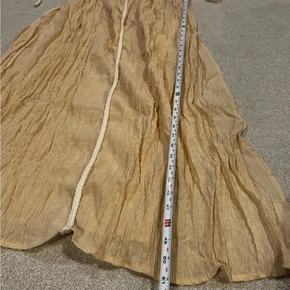 Sheer Tan Cover-Up Dress - Picture 2 of 4